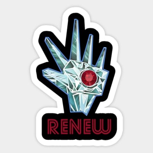 Renew Sticker